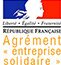 logo agrément entreprise solidaire